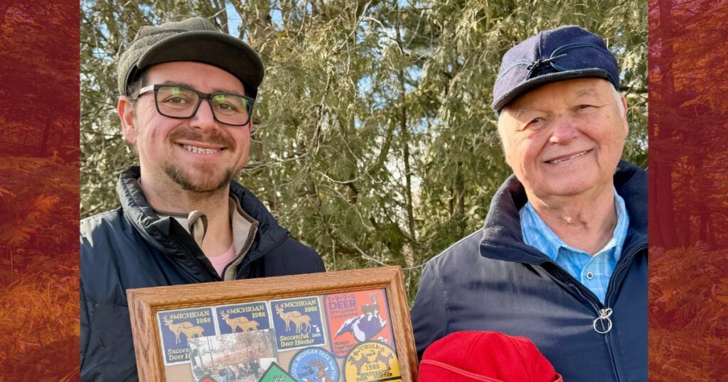 KC Blog When is A Hat More Than Just a Hat Header Anthony with his grandfather and their stormy kromer hats