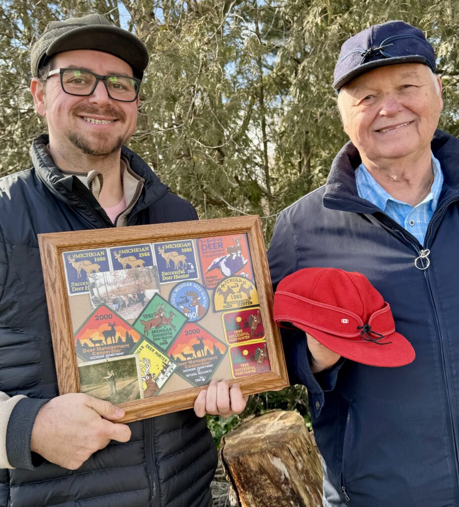 KC Blog When is A Hat More Than Just a Hat Anthony with his grandfather and their stormy kromer hats