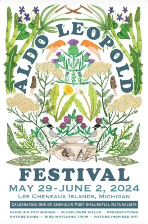 2024 Aldo Leopold Festival poster